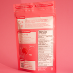 Nutrition label and ingredients for Second Savour candied grapefruit peel candy