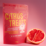 Candied grapefruit peel candy bag — Second Savour bittersweet citrus snack made in BC