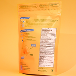 Nutrition label and ingredients for Second Savour candied lemon peel candy